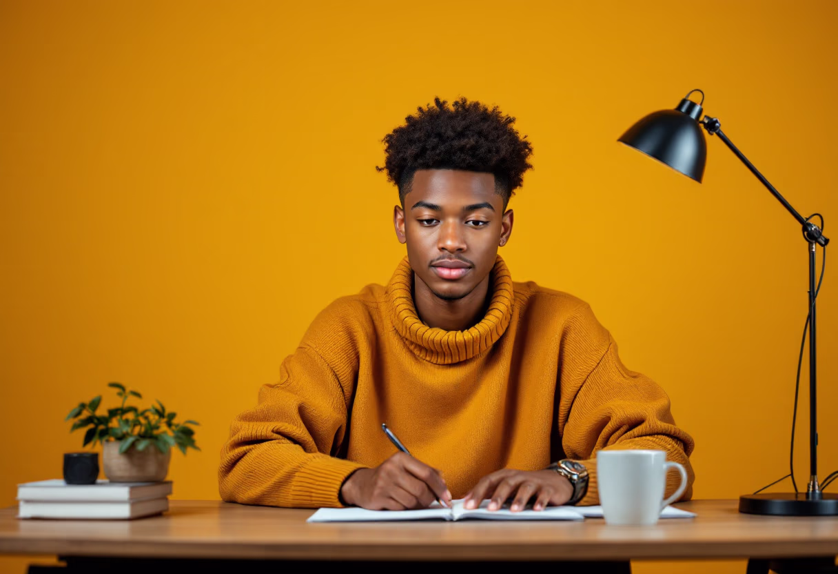 image of students attending an online class (for a edtech)